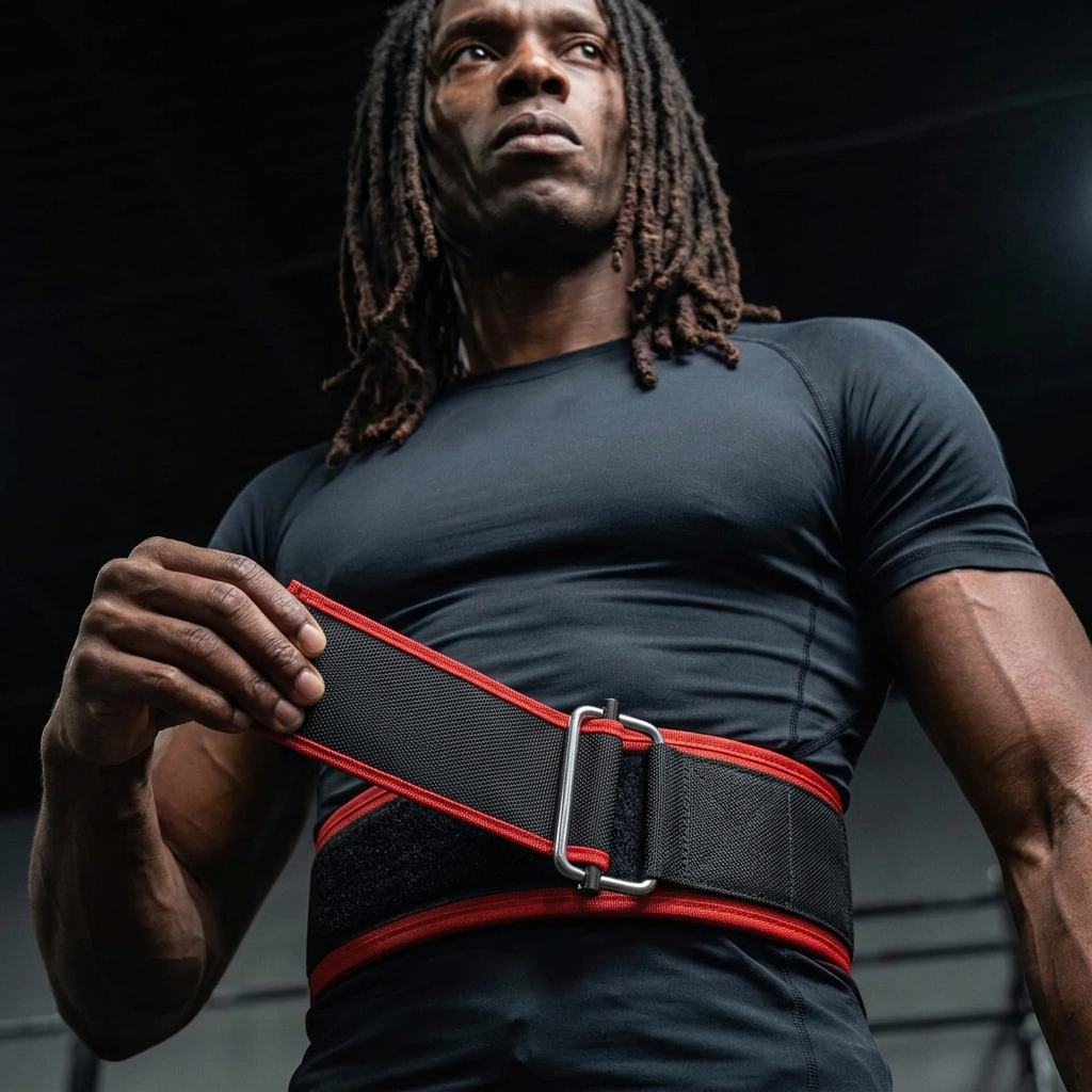 Self-Locking Weight Lifting Belt