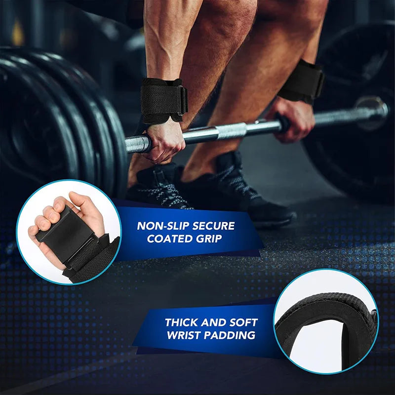 Hook-Grip Wrist Wraps