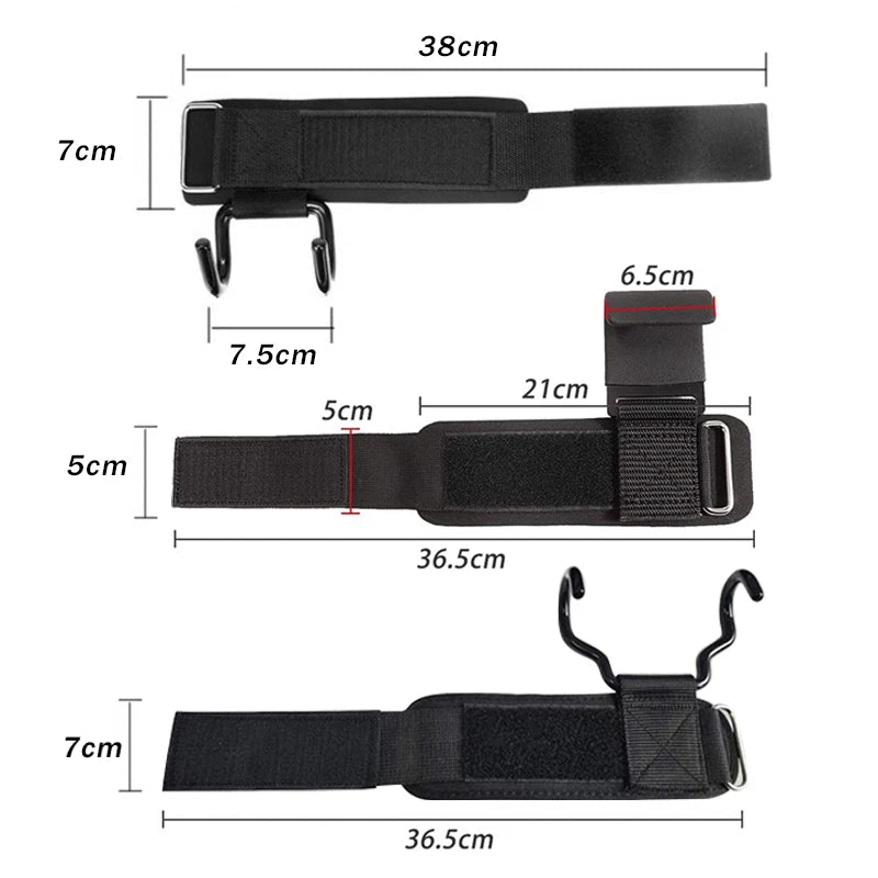 Hook-Grip Wrist Wraps