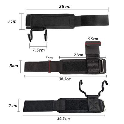 Hook-Grip Wrist Wraps