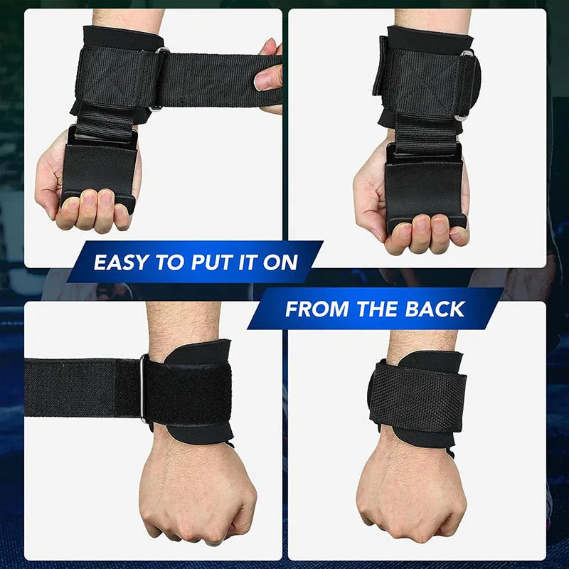 Hook-Grip Wrist Wraps