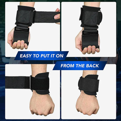 Hook-Grip Wrist Wraps
