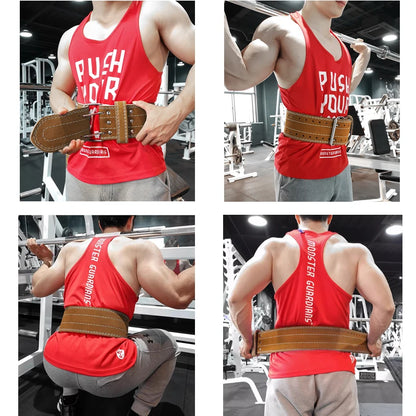 Premium Cowhide Stability Belt