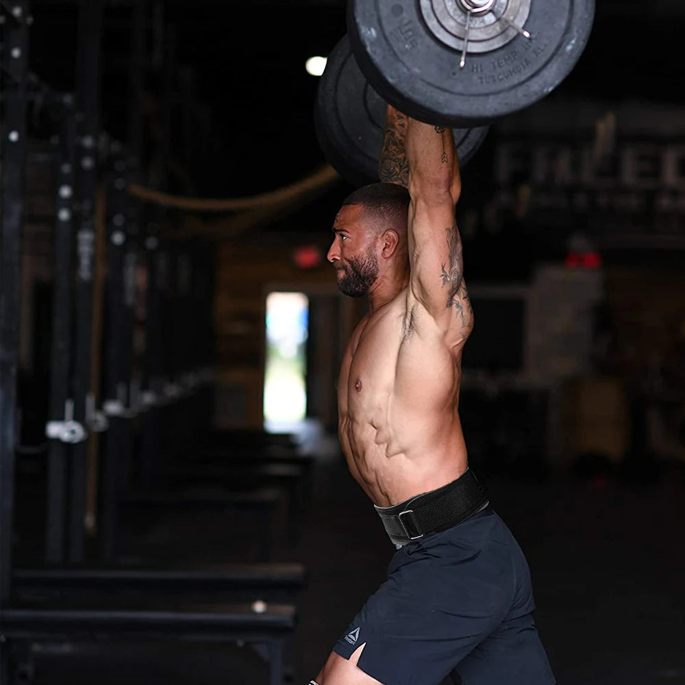 Self-Locking Weight Lifting Belt